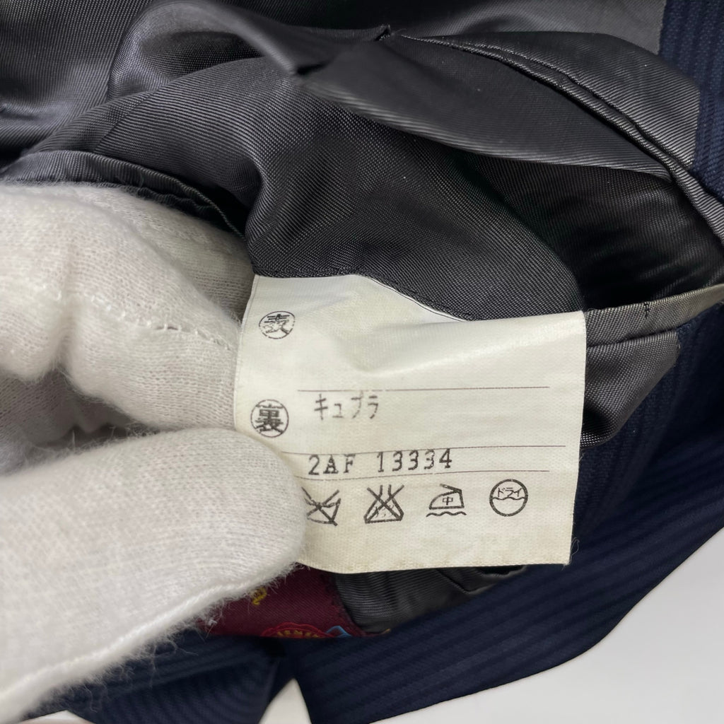 Ermenegildo Zegna エルメネジルドゼニア / TROFEO600 ウール×シルク セットアップスーツ 百貨店仕立て 本切羽 SIZE:L程度