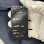 TEATORA / Keybord Shirt KEY 参考定価：34,000+tax SIZE:2