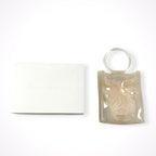 mame kurogouchi / Transparent Sculptural Mini Handbag 美品 箱付 参考定価：35,000+tax