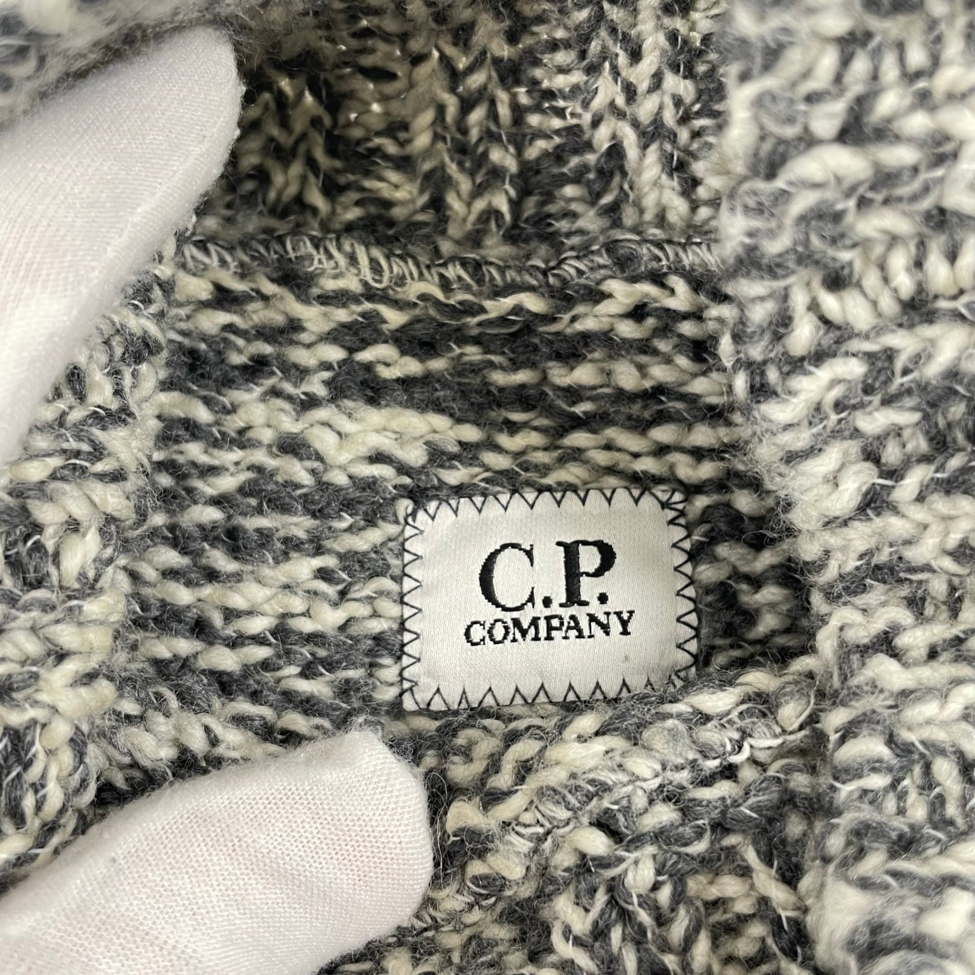 C.P. COMPANY / 15AW スモールロゴハイネックニット SIZE:50