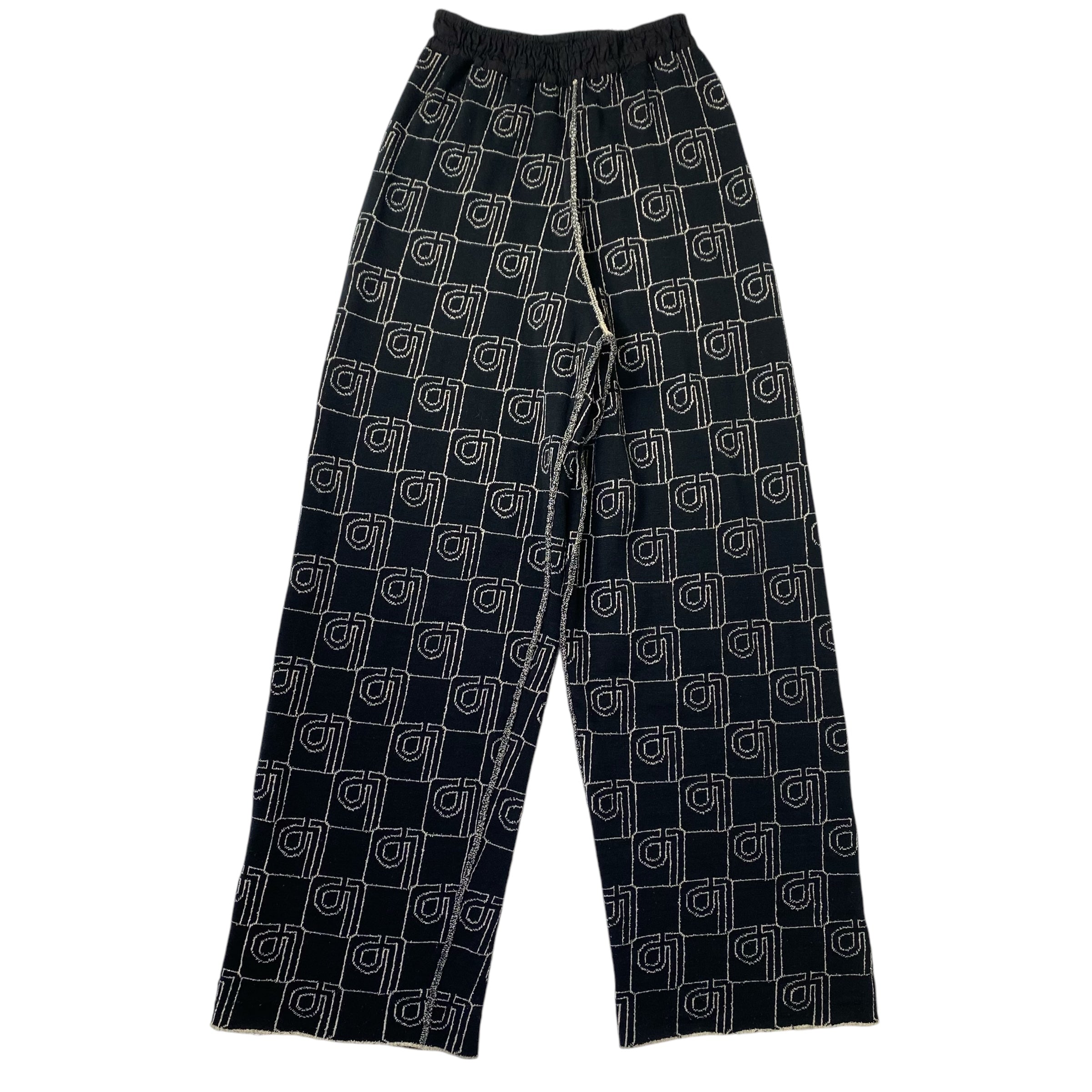 PRANK PROJECT プランクプロジェクト モノグラム ニット パンツ