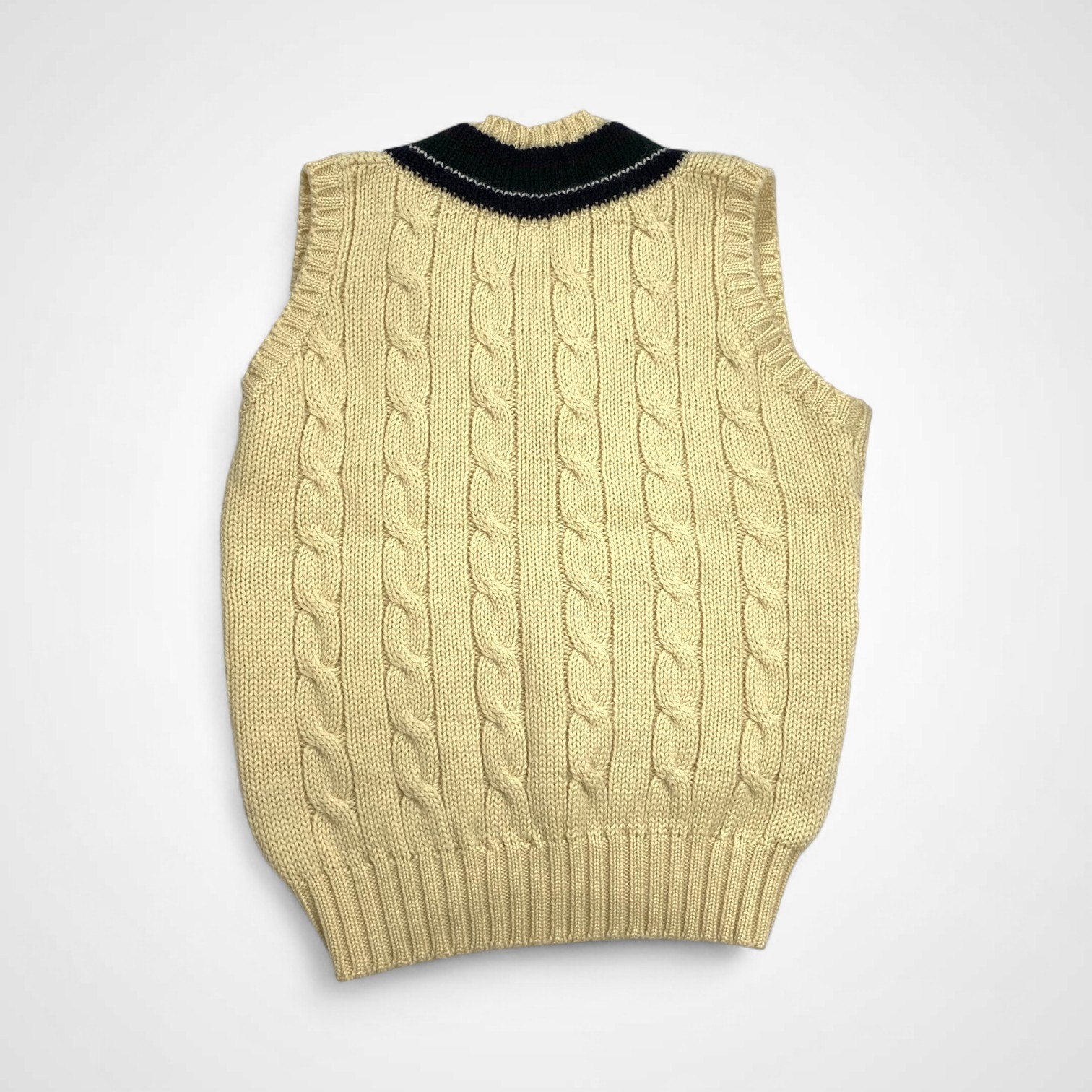 90s Polo by Ralph Lauren / ヴィンテージ チルデンニットベスト SIZE:L