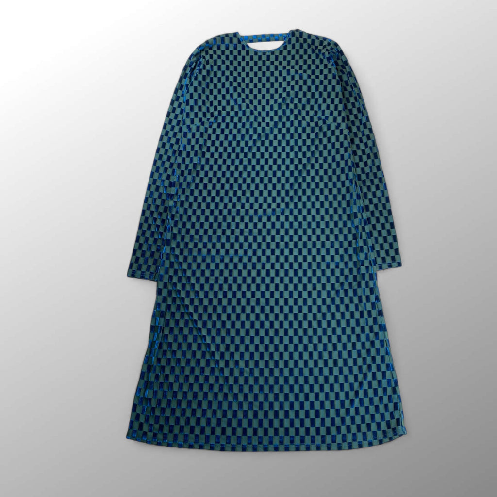 MAISON SPECIAL メゾンスぺシャル / ベロアチェックワンピース 参考定価：15,400+tax SIZE:FREE