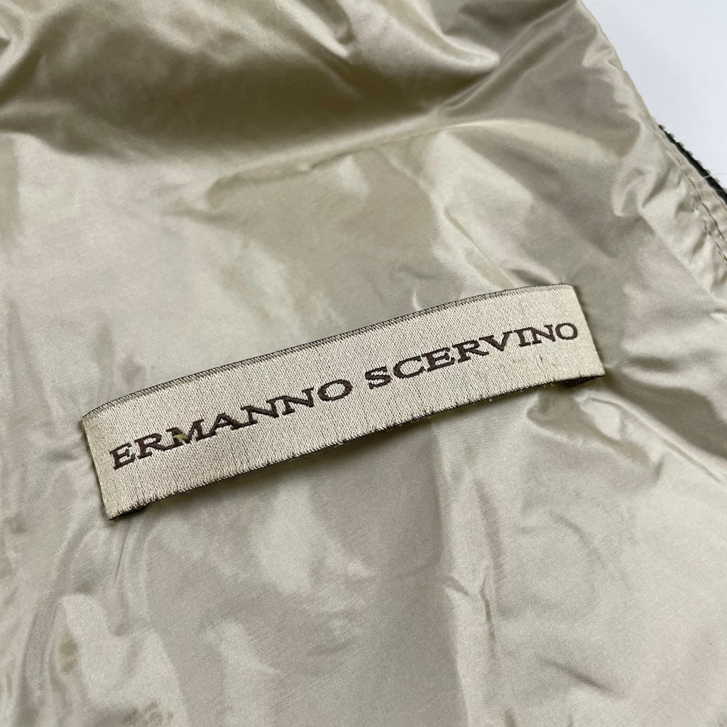 ERMANNO SCHERVINO / 迷彩柄キルティングベスト 参考定価：200,000程度 SIZE:46