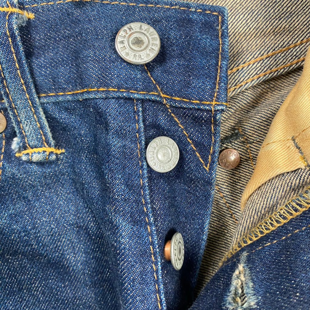 RRL ダブルアールエル / JAPAN SELVIDGE DENIM PANTS デニムパンツ SLIM FIT 参考定価：65,000程度 SIZE:28×30