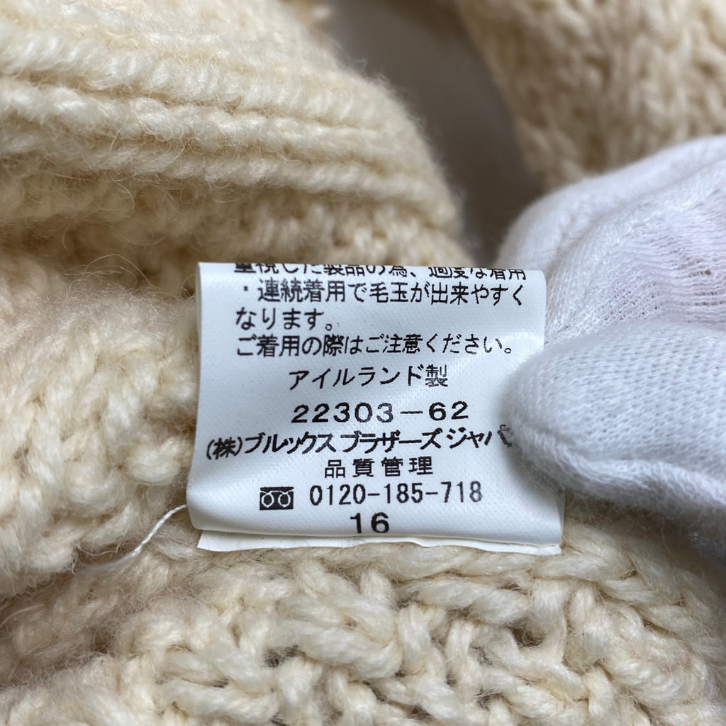 00s Brooks Brothers ブルックスブラザーズ / オールド アランニットセーター 参考定価：46,000+tax SIZE：S
