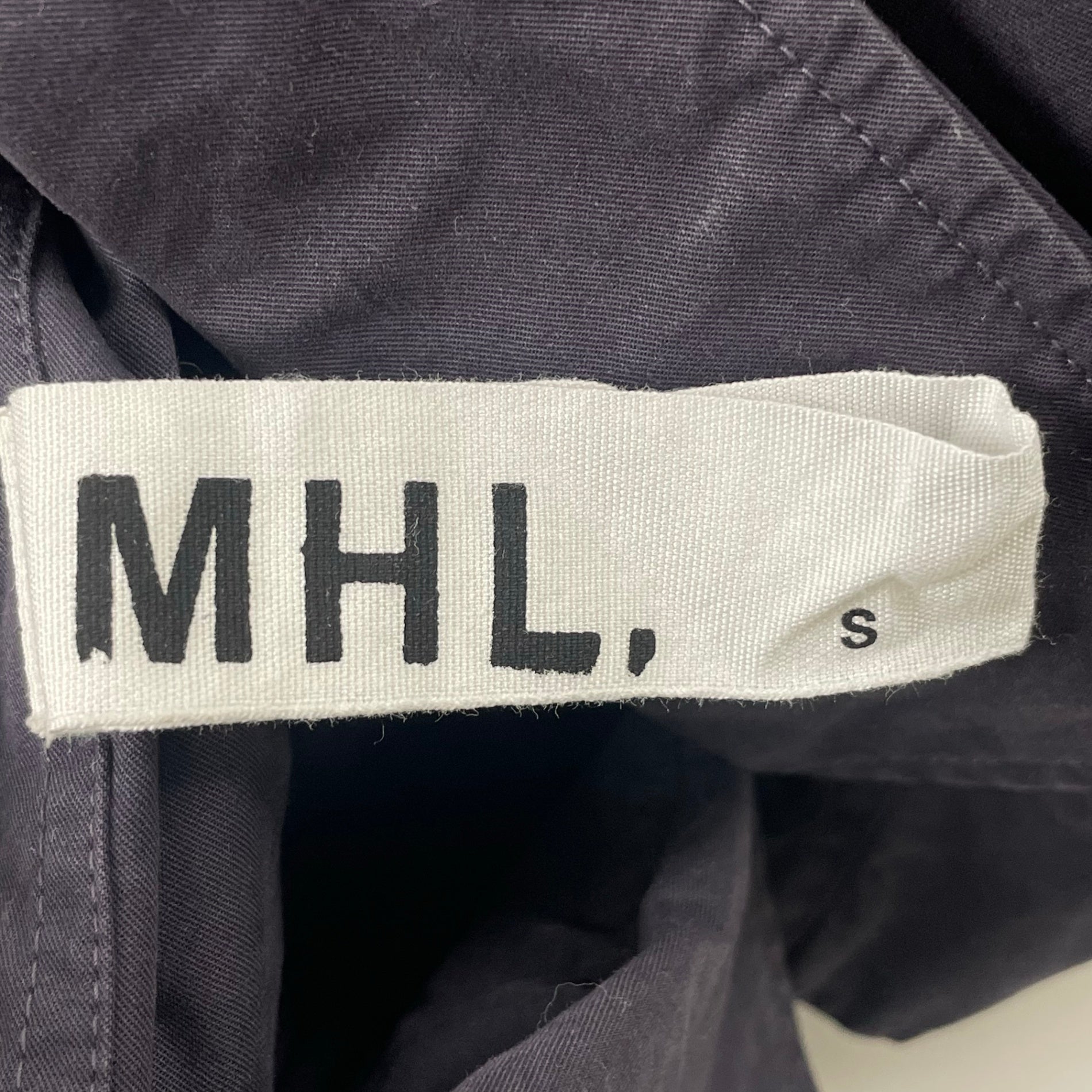 MHL. / 日本製 ダブルポケットシャツ 参考定価：32,000程度 SIZE:S