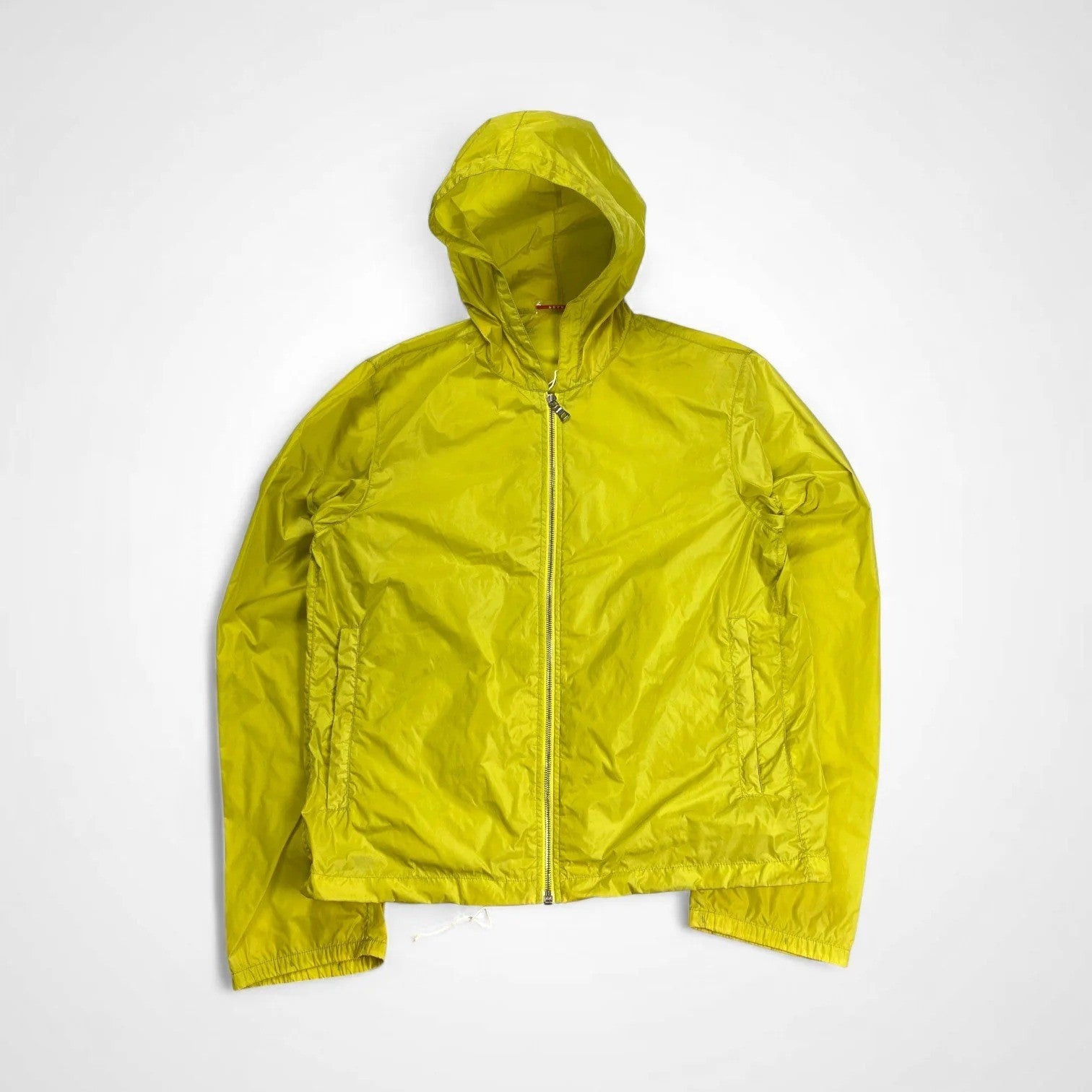 PRADA SPORT プラダスポーツ / ナイロンジップアップジャケット ピスタチオカラー 代理店有 SIZE：M