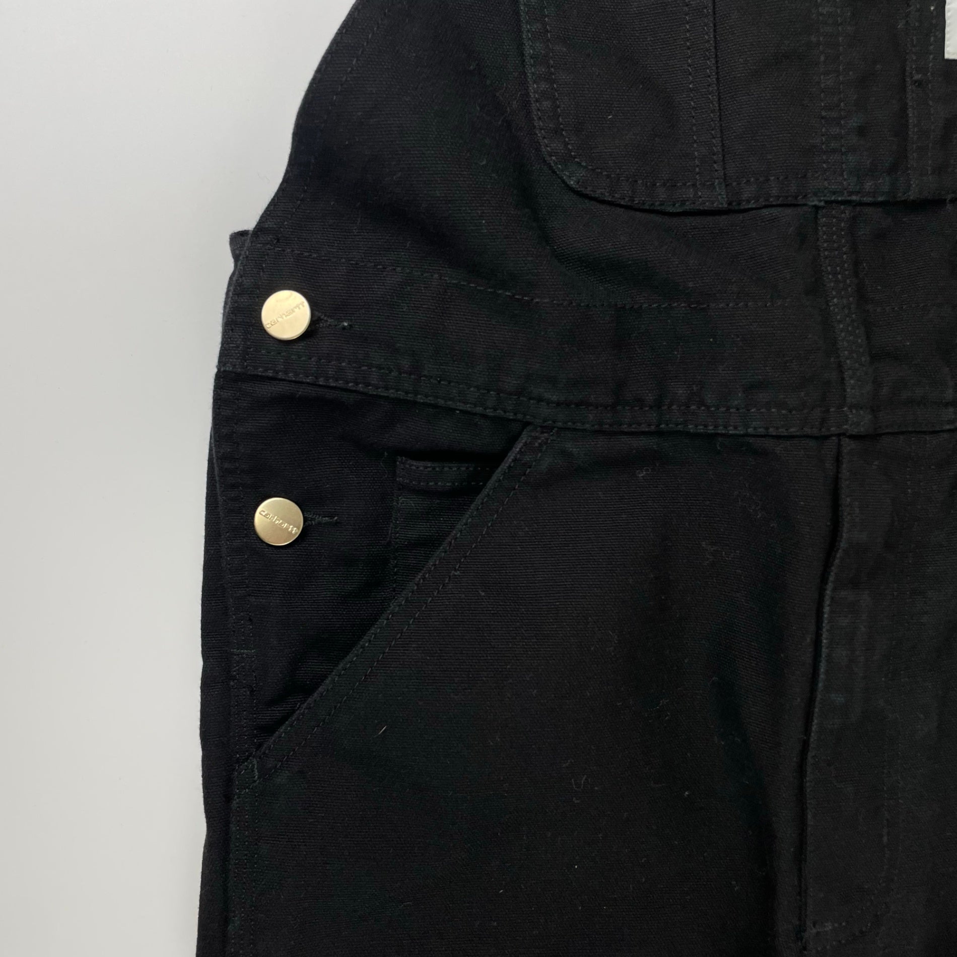 carhartt WIP カーハート ダブリューアイピー / BIB OVERALL ブラック 参考定価：34,000+tax SIZE:28×32