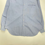 GIORGIO ARMANI LE COLLEZIONI ジョルジオアルマーニ / 80s ヴィンテージソリッドカラーシャツ SIZE：15 1/2