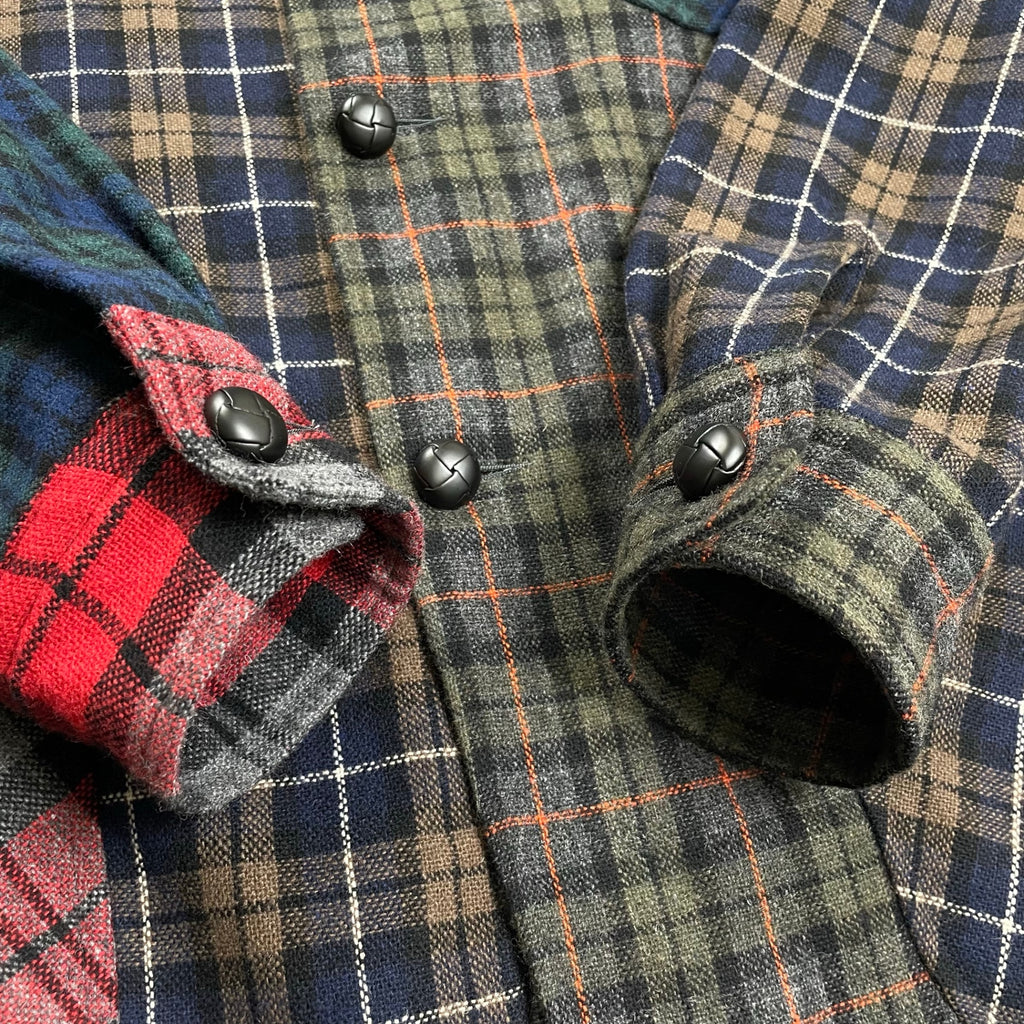 BEAMS PLUS × Jizi / コラボ Shirt Jacket クレイジーパターン ジャケット 25周年モデル 限定11着 参考定価：65,000程度 SIZE:L