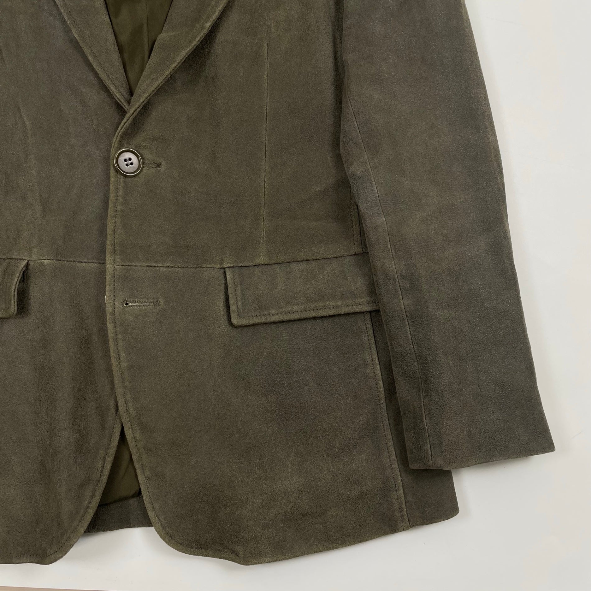 EMPORIO ARMANI エンポリオ アルマーニ / アーカイブ ラムレザースウェードジャケット SIZE:48