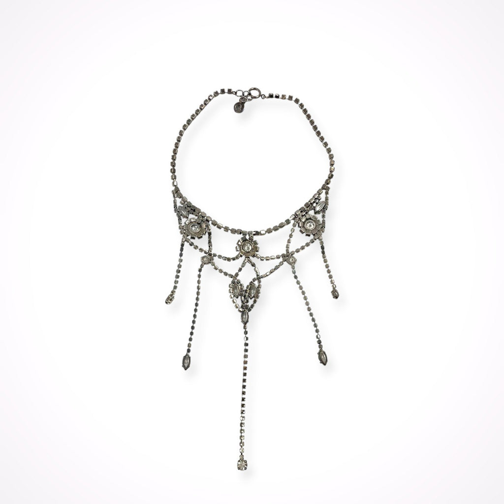 GIORGIO ARMANI / クリスタルチョーカー 参考定価：160,000程度