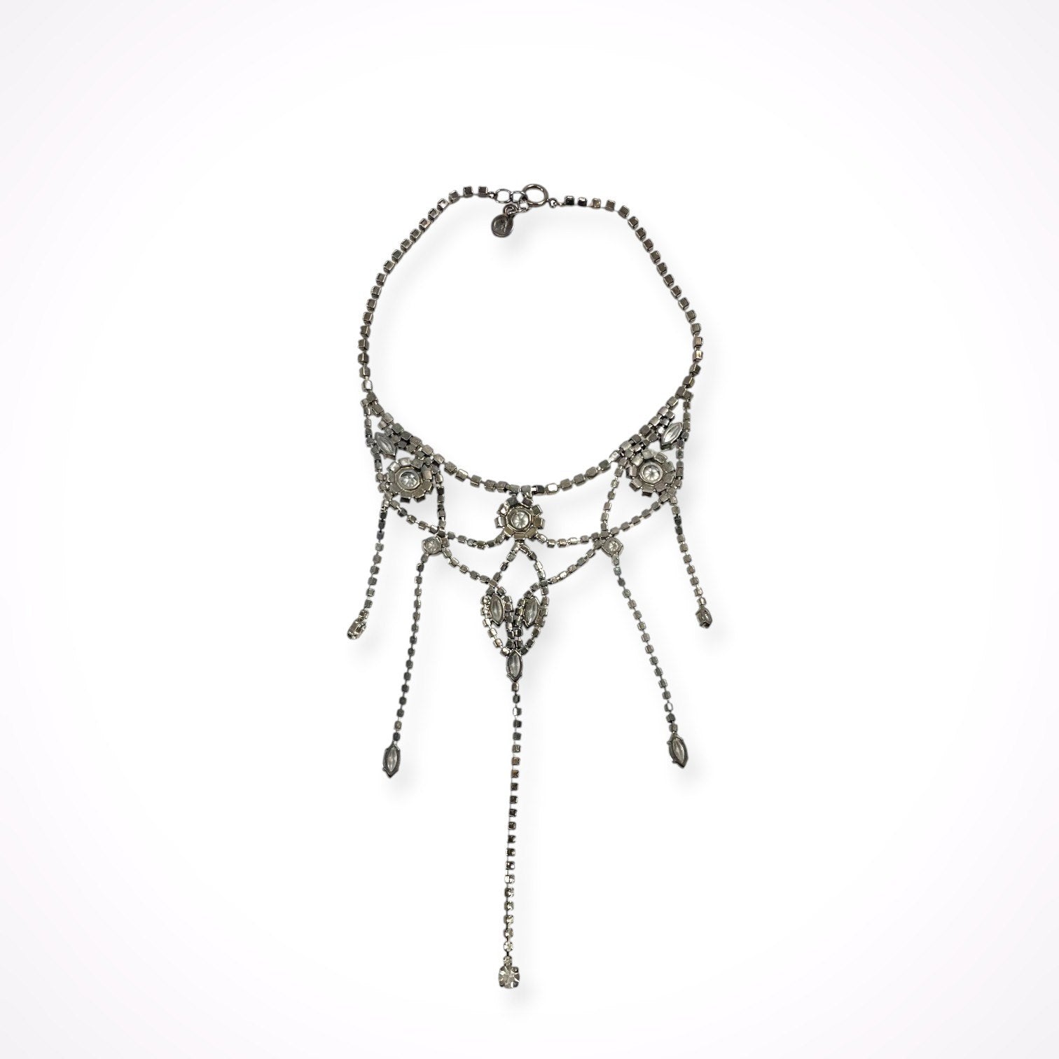 GIORGIO ARMANI / クリスタルチョーカー 参考定価：160,000程度