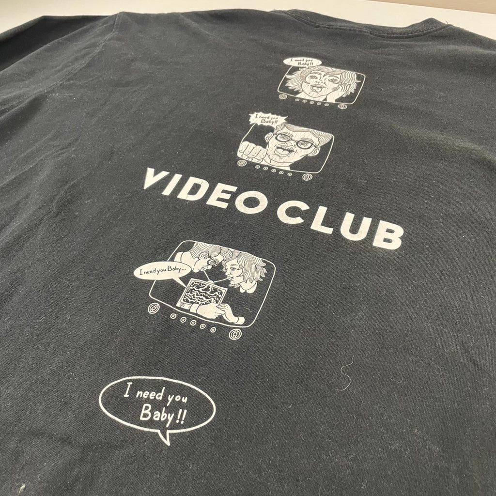 I need you baby / VIDEO CLUB ロンTEE SIZE:L