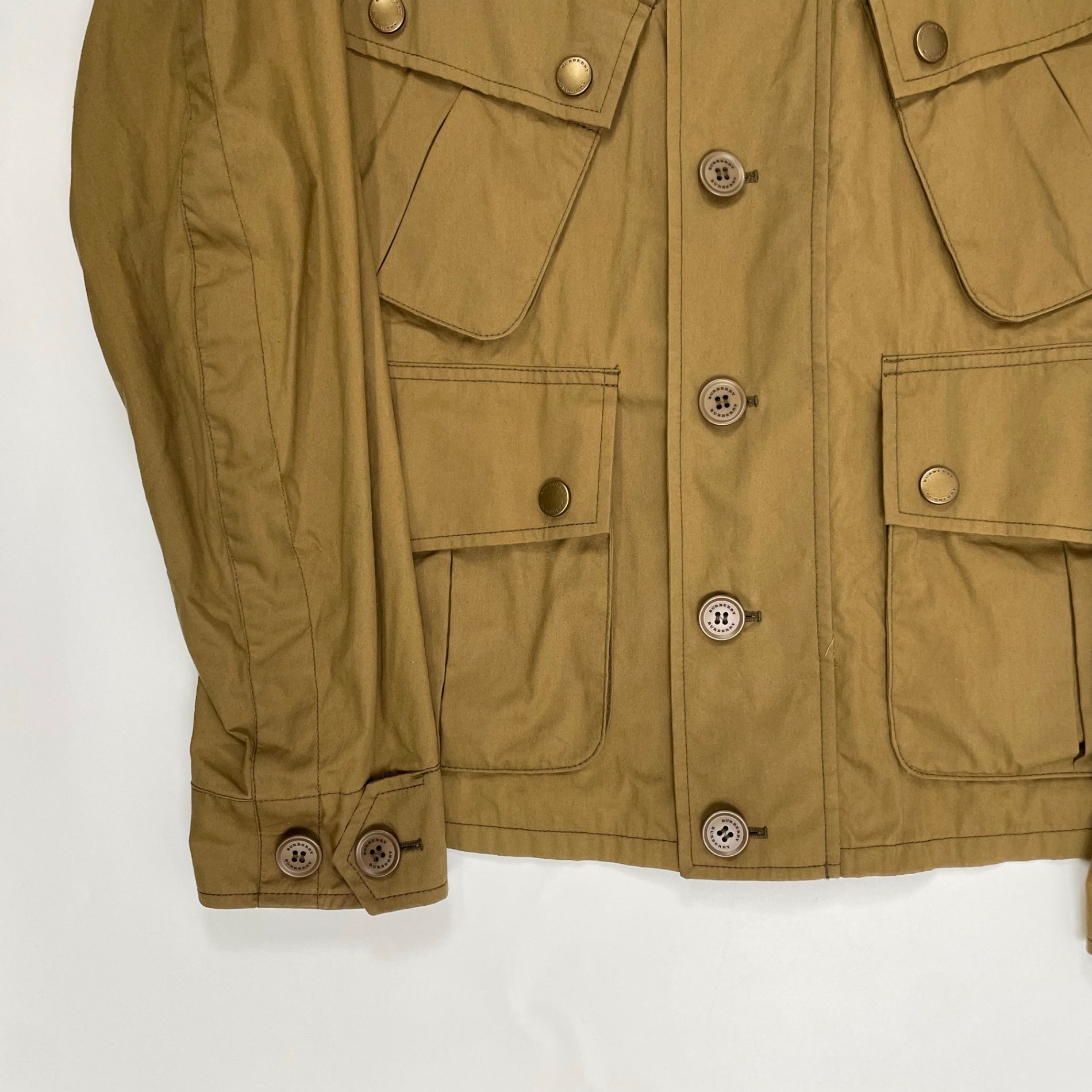 BURBERRY バーバリー / サファリブルゾン リカルド・ティッシ期 参考定価：150,000程度 SIZE:48