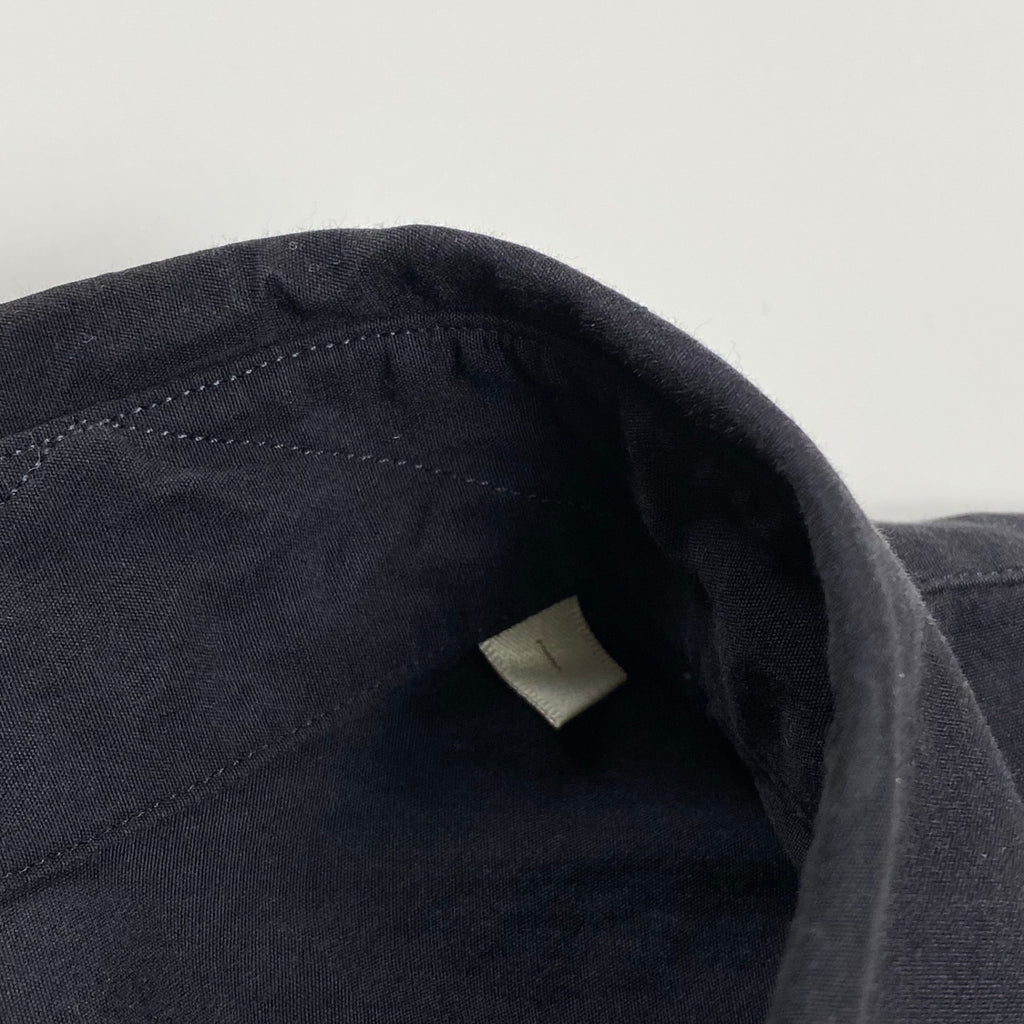 COMOLI コモリ / コモリショートスリーブシャツ ブラック 美品 R01-02008 SIZE:1