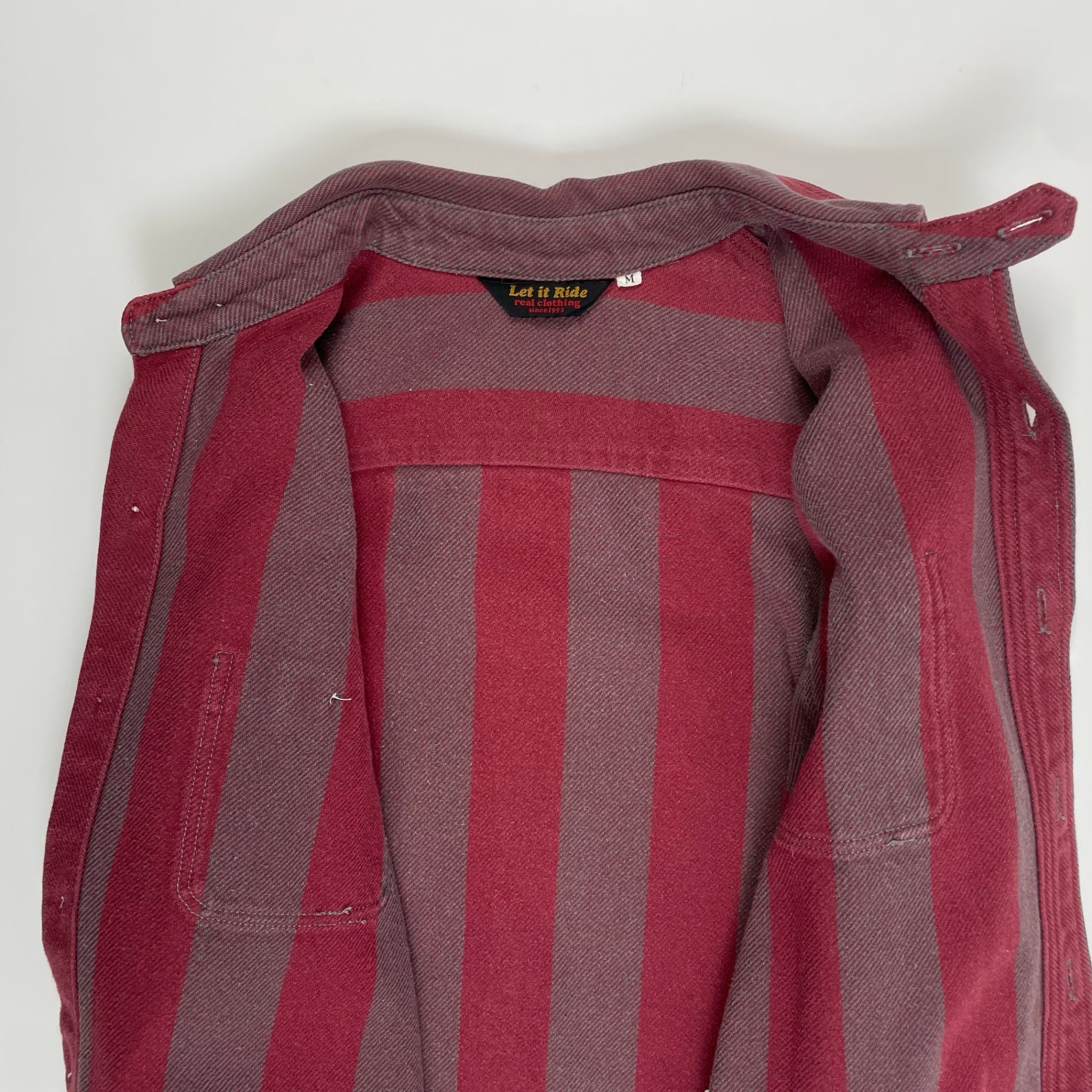 Let it Ride レットイットライド / 90s 初期 ヘビーストライプシャツ