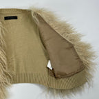 American Rag Cie / チベットラムファーベスト SIZE:M程度