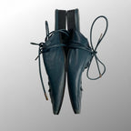 SYU.HOMME/FEMM シュウ オムフェム / Sneak mule レザー ミュール サンダル 参考定価：60,000程度 SIZE:26-26.5程度