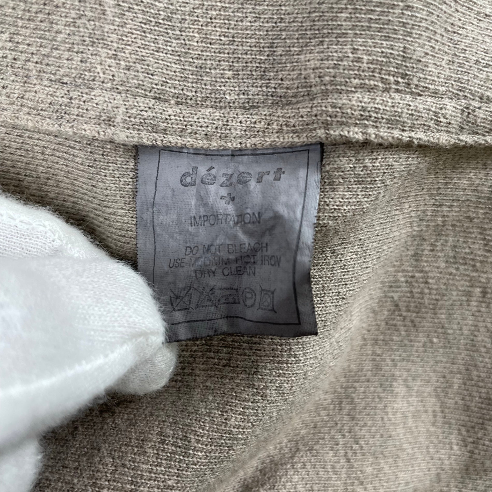 desert デザート / 80sアーカイブナイロンベスト ギミック リバーシブル 田口成彦氏 SIZE:FREE