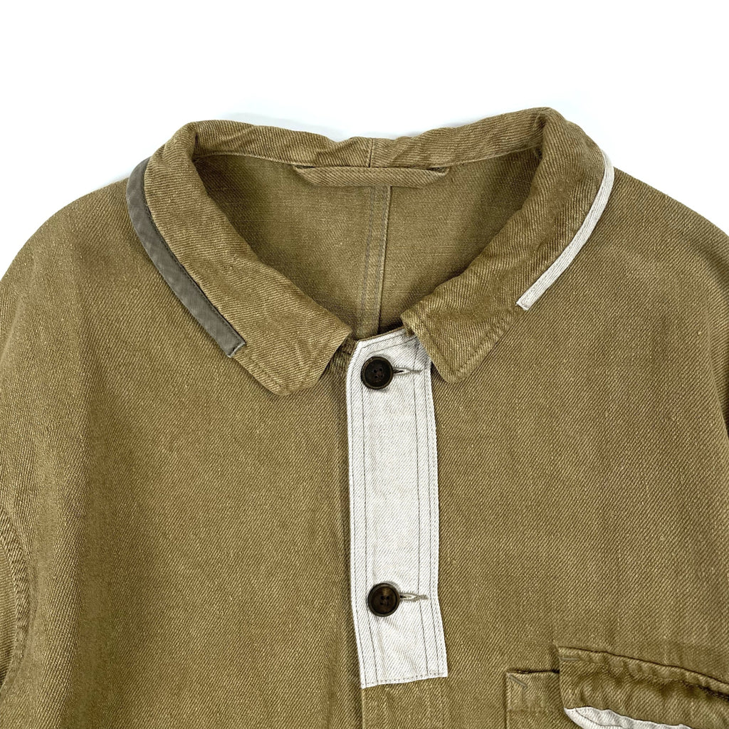 Nigel Cabourn / WORK JACKET REPAIR FINISH HEMP DENIM 参考定価：72,000+tax SIZE:50