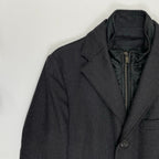 CORNELIANI コルネリアーニ / PURE VIRGIN WOOL ID COAT レイヤードタイプ 参考定価：300,000程度 SIZE：48