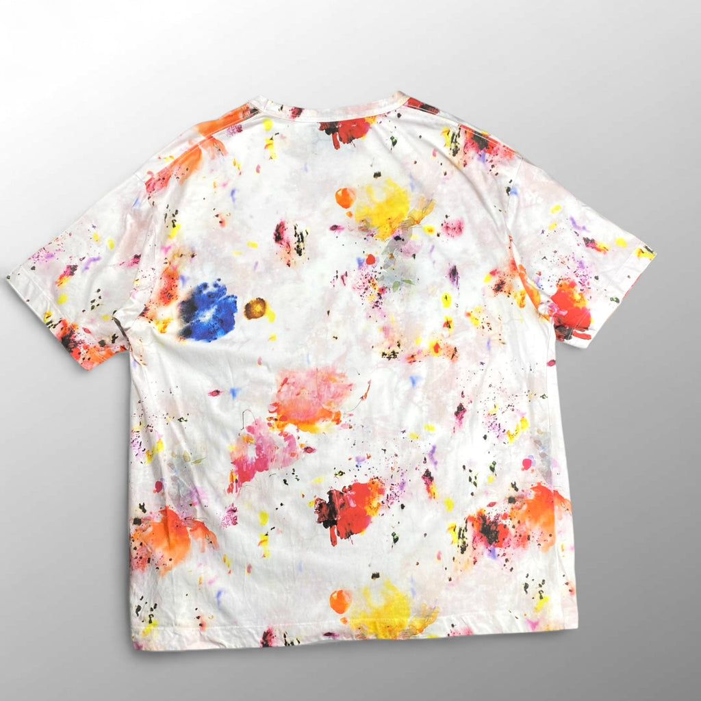 MAISON SPECIAL メゾンスぺシャル / Flower Print Prime-Over Crew Neck T-Shirt SIZE:02(L程度)