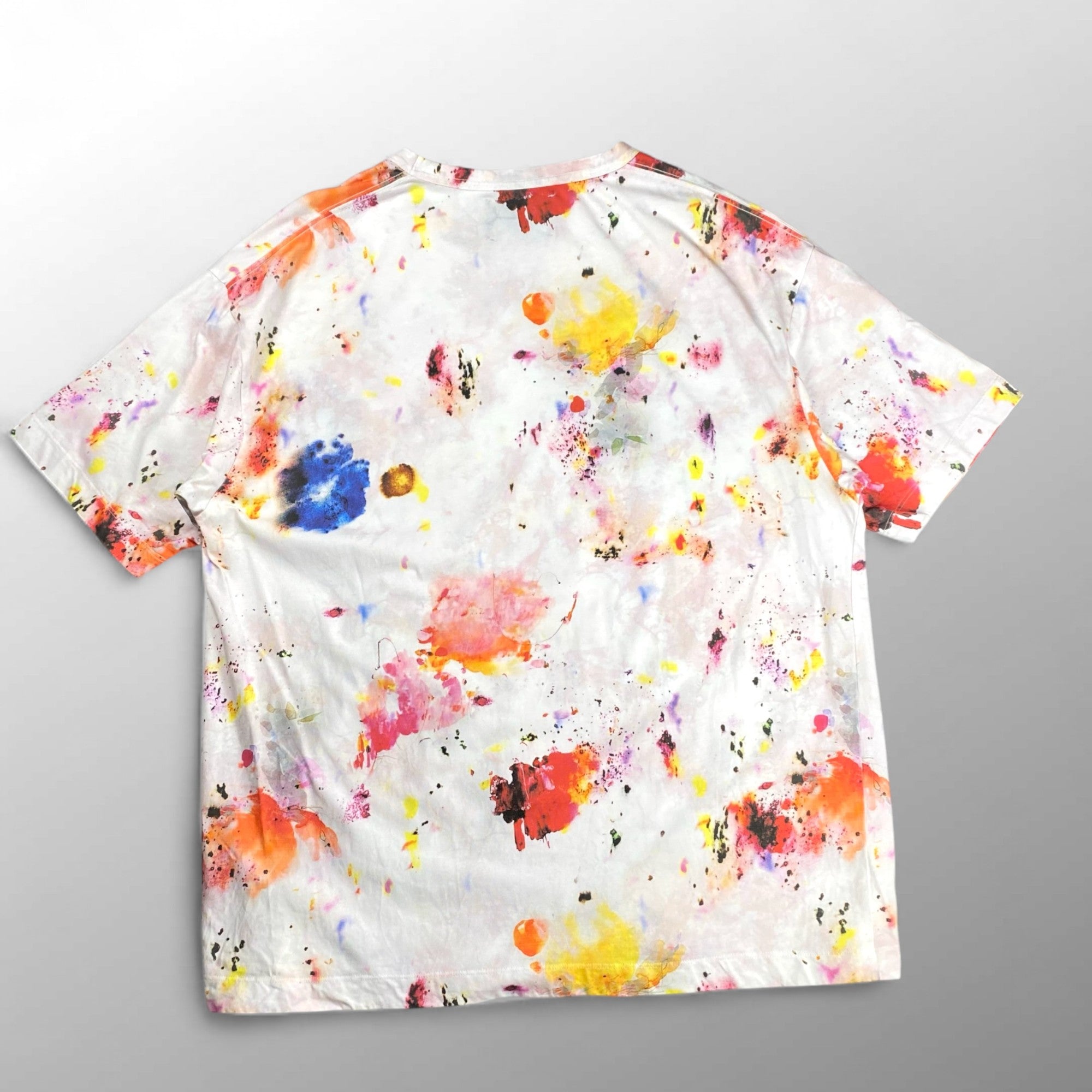 MAISON SPECIAL メゾンスぺシャル / Flower Print Prime-Over Crew Neck T-Shirt SIZE:02(L程度)