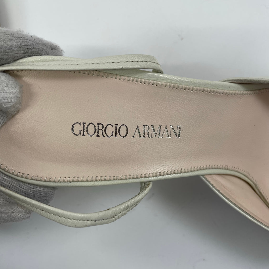 GIORGIO ARMANI / レザーストラップサンダル 美品 参考定価：150,000程度 SIZE：37