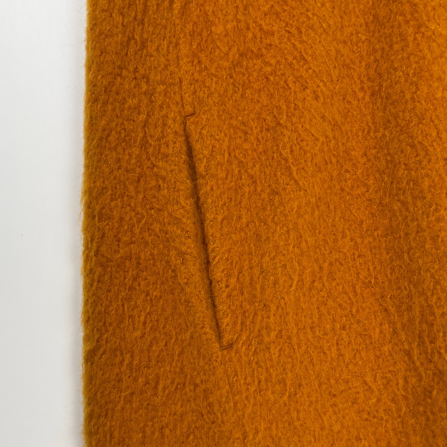 JOURNAL STANDARD　ジャーナルスタンダード / TWシャギーショールカラーコート オレンジ 参考定価：39,000+tax SIZE:FREE