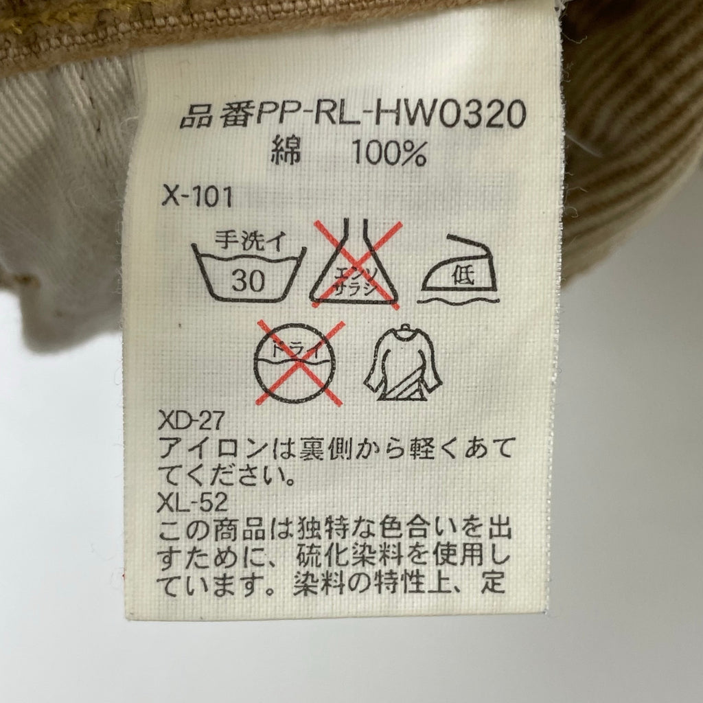 POLO RALPH LAUREN / ブーツカット コーデュロイパンツ 参考定価：28,000程度 SIZE:34×32