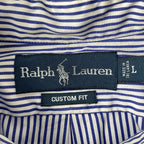 Ralph Lauren / ボタンダウン ストライプシャツ 参考定価：18,000程度 SIZE:L