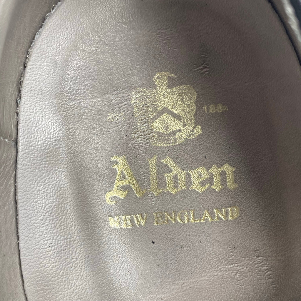 Alden オールデン / 6アイレット・プレーントゥ キッドレザー ミリタリーラスト 53719 参考定価：119,000+tax SIZE:6 1/2