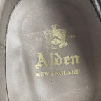 Alden オールデン / 6アイレット・プレーントゥ キッドレザー ミリタリーラスト 53719 参考定価：119,000+tax SIZE:6 1/2