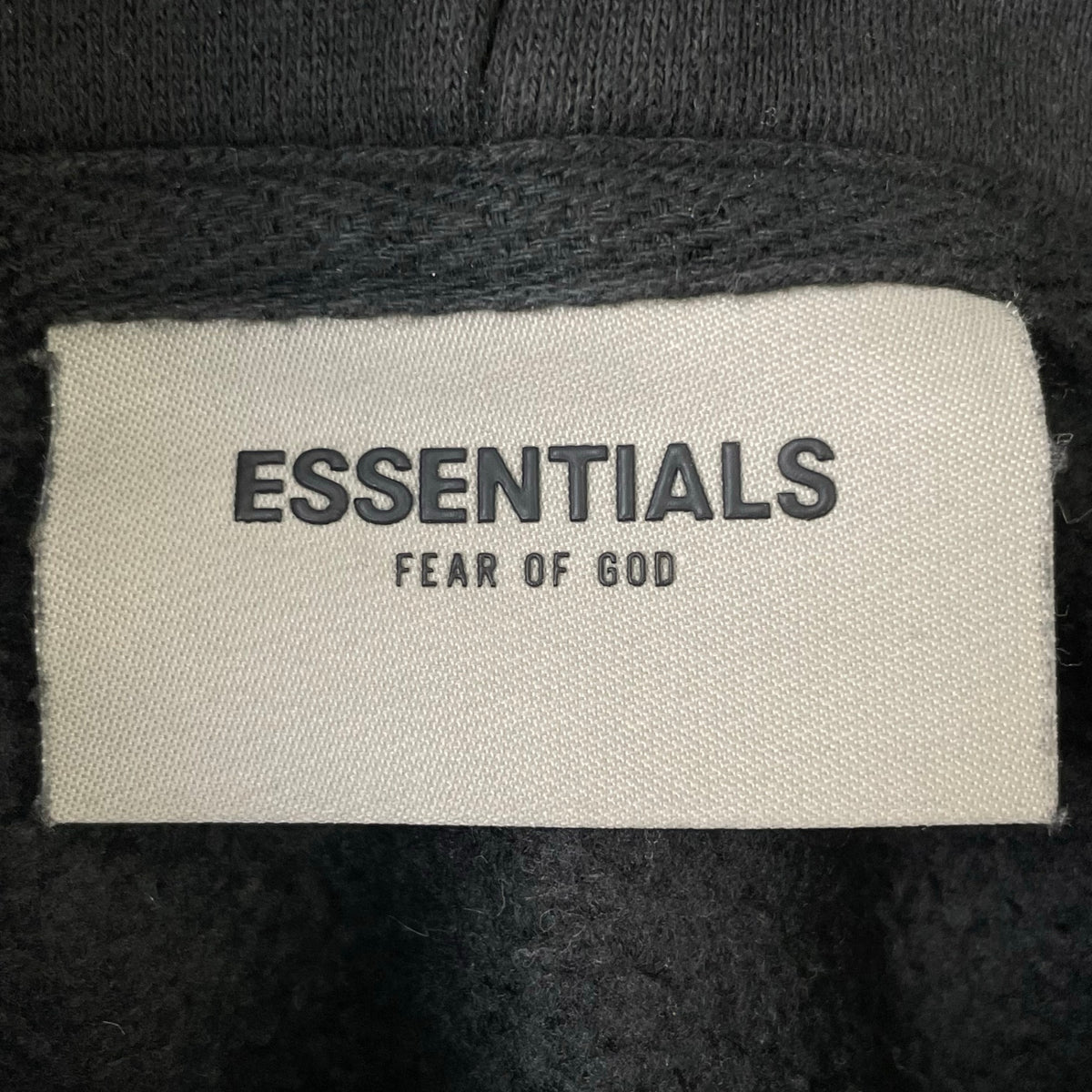 ESSENTIAL FEAR OF GOD / クロップドパーカー ブラック SIZE：XL