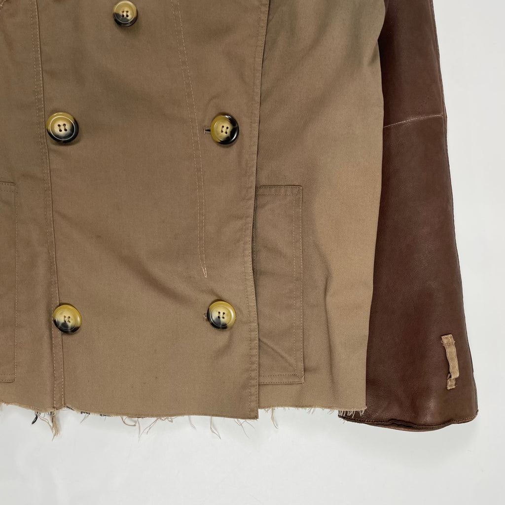 collection PRIVEE? コレクションプリヴェ / Burberry再構築ショートトレンチコート H.P FRANCE取扱い 参考定価：120,000程度 SIZE：M