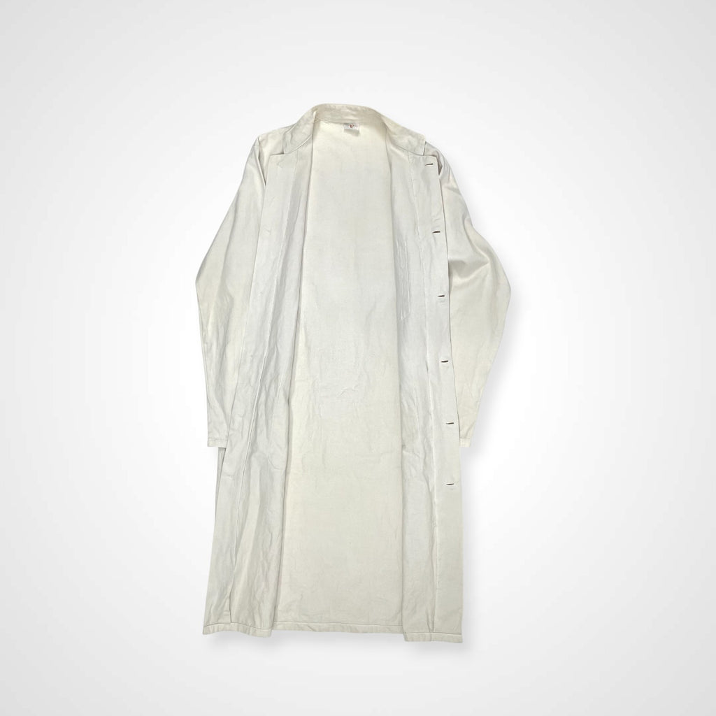 FRENCH MILITARY フランス軍 / 6-70s フレンチホスピタルコート ボルドー病院 SIZE：S-M程度