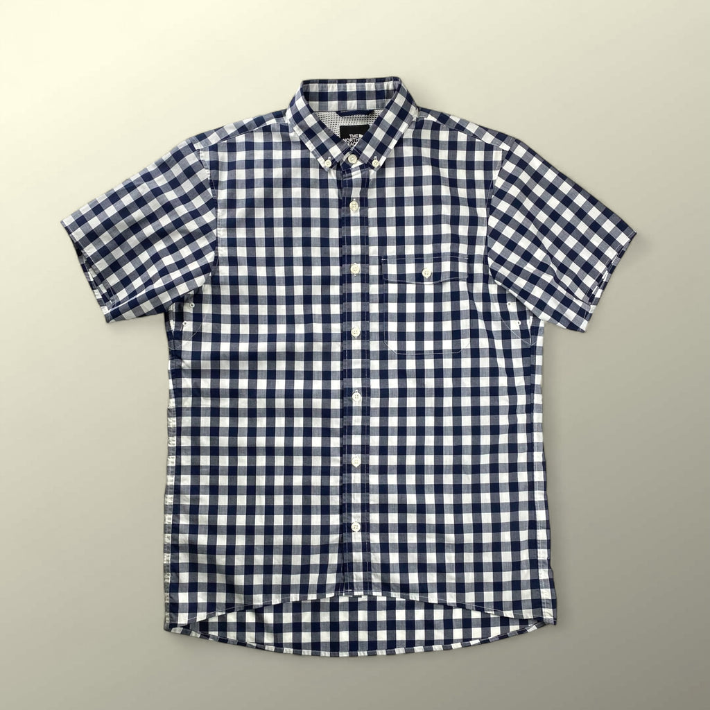 THE NORTH FACE ザ ノースフェイス / 半袖 ボタンダウン チェックシャツ NR21458 SIZE:M