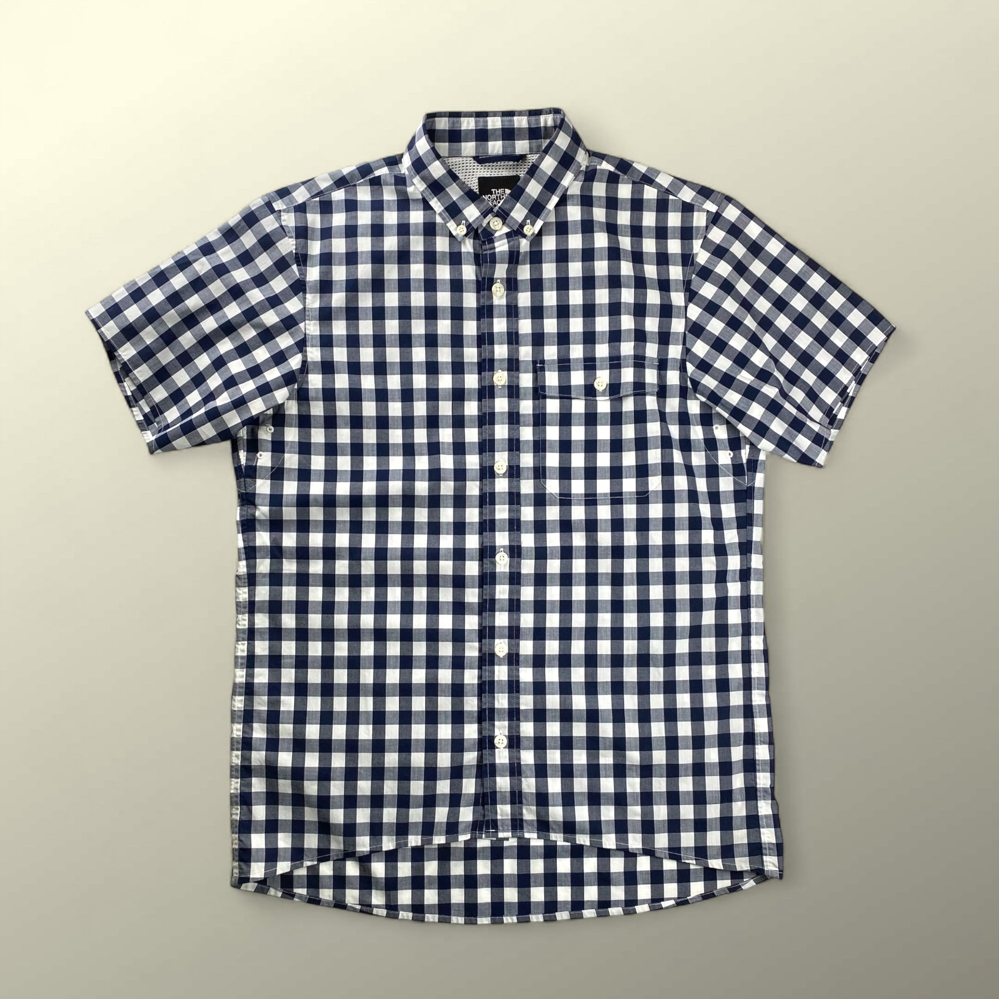 THE NORTH FACE ザ ノースフェイス / 半袖 ボタンダウン チェックシャツ NR21458 SIZE:M