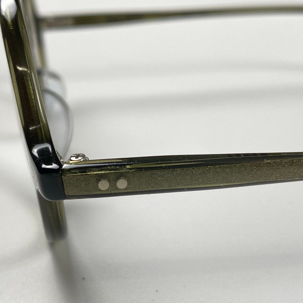 【極美品】 Porter Classic ポータークラシック × 金子眼鏡 / PEACE COLLECTION コラボ サングラス OLIVE 参考定価：46,000+tax