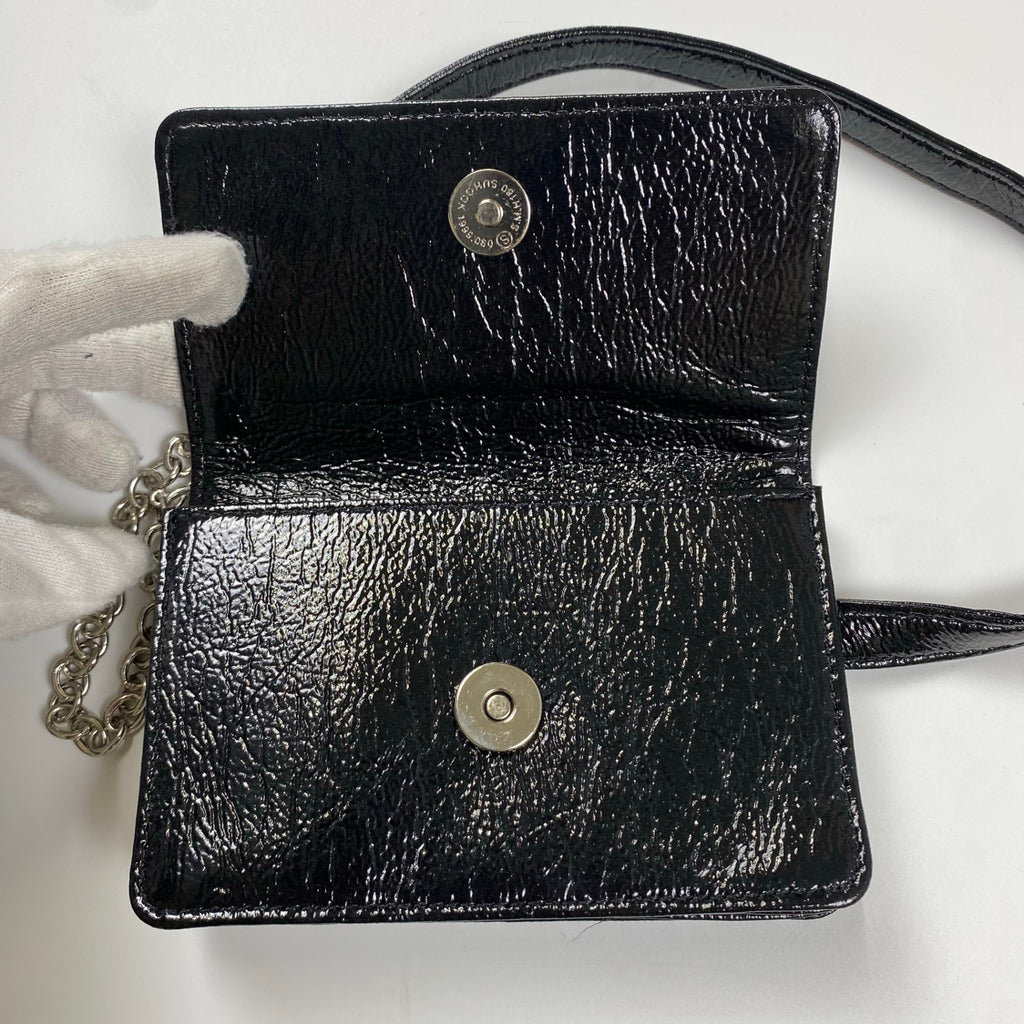 the Virgins ザ バージンズ / チェーンデザインウエストポーチ ボディバッグ ブラック