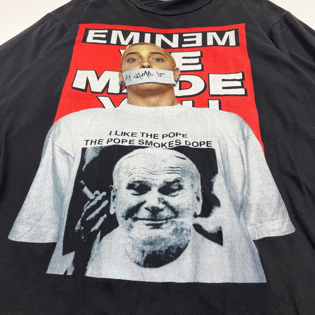 VINTAGE / 90-00s エミネム ローマ法王 My Name Is... TEE SIZE:XL