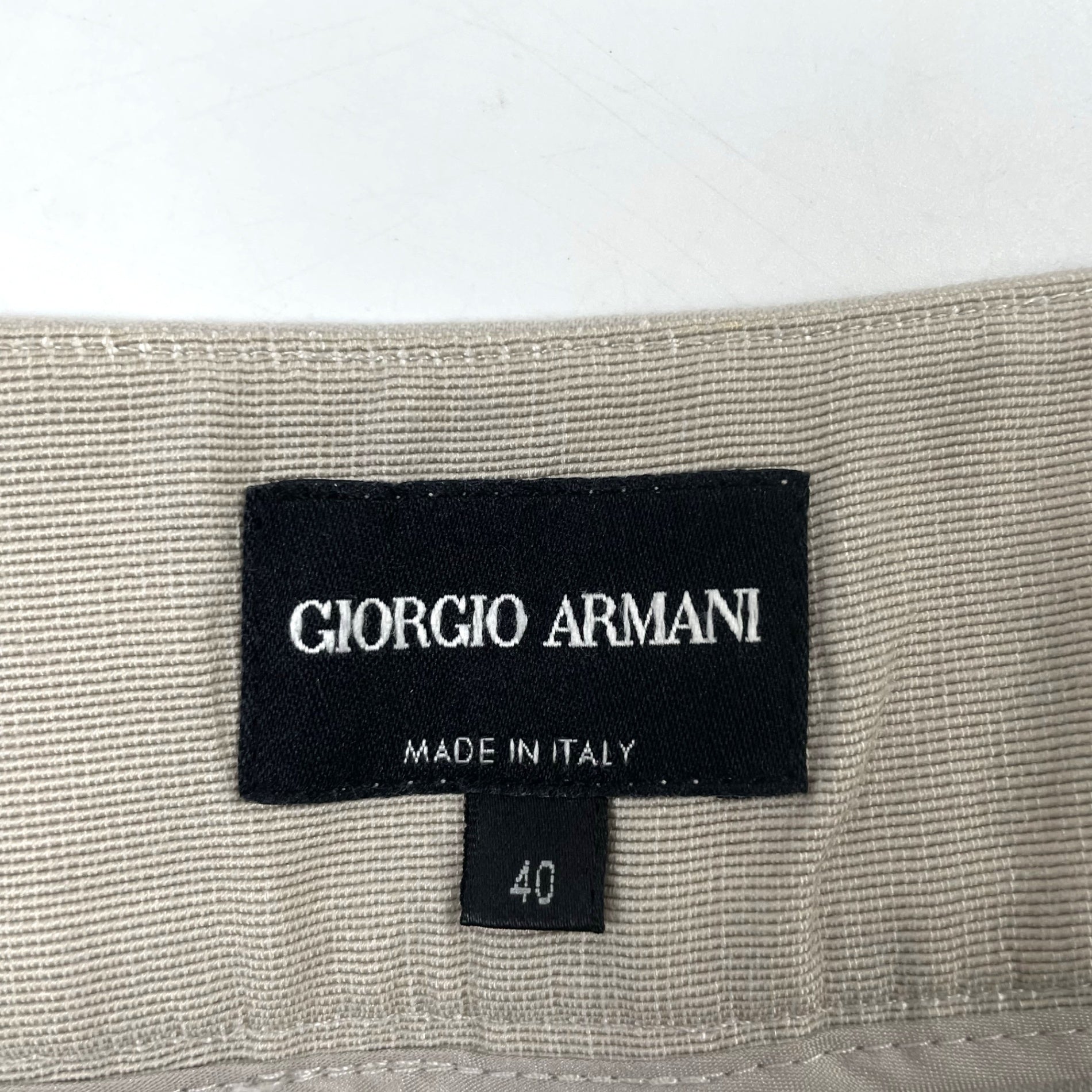 GIORGIO ARMANI / ヴィンテージスラックス 参考定価：100,000程度 SIZE:40