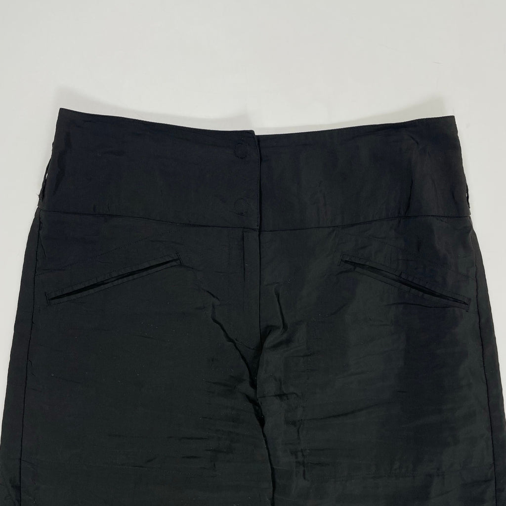 GIORGIO ARMANI / ナイロンタッチ ワイドパンツ イタリア製 SIZE:W77cm