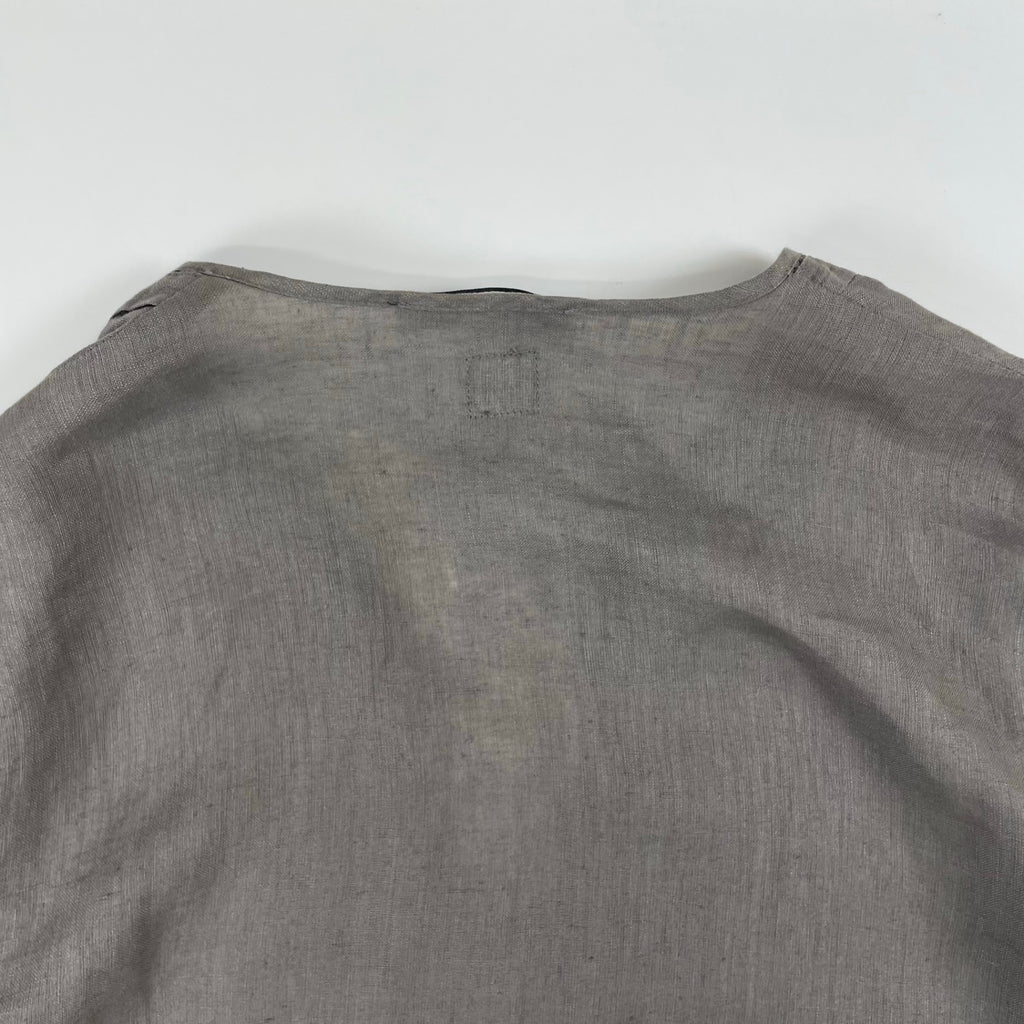 120％ LINO × ANNA BASSANI / コラボ リネンワンピース イタリア製 SIZE:42