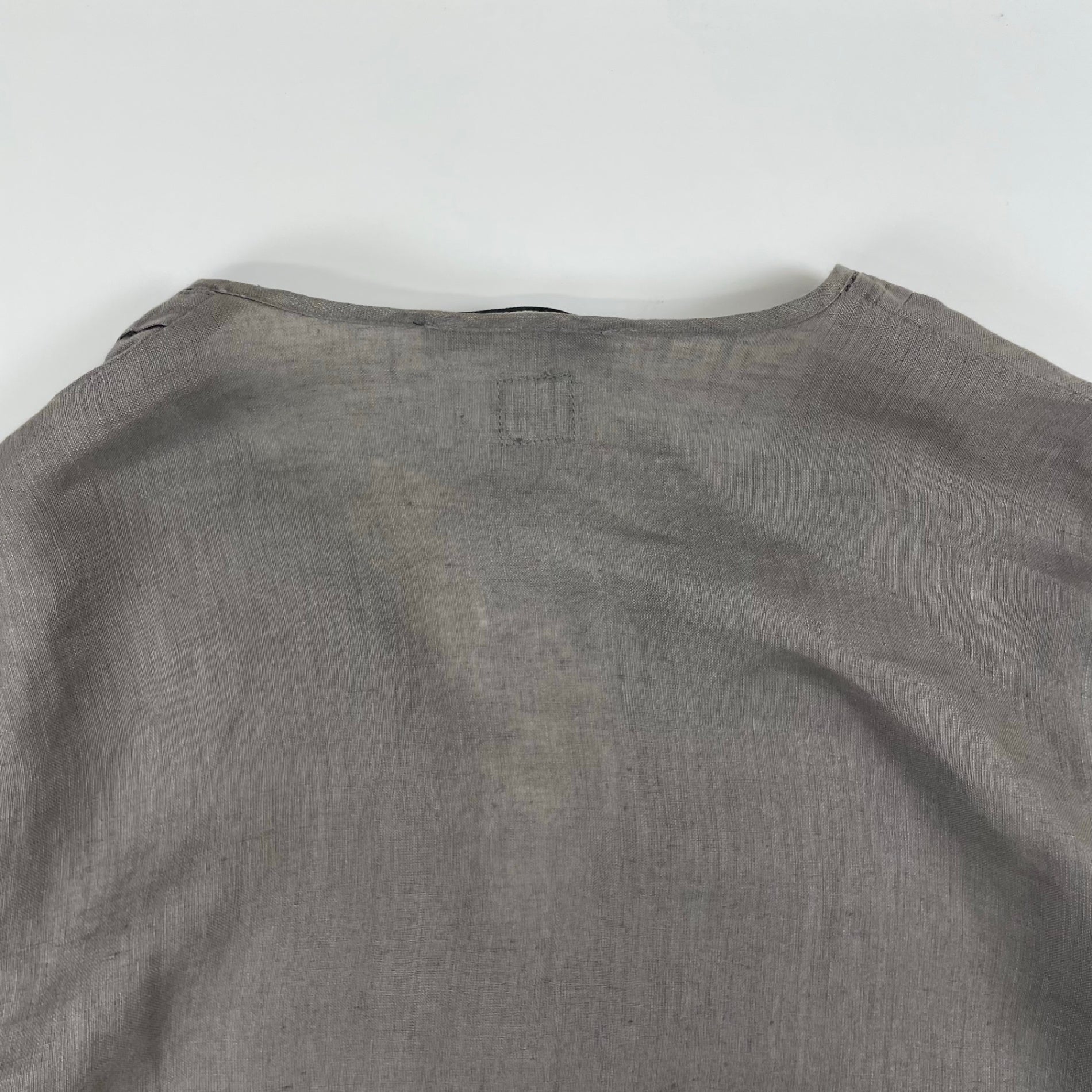 120％ LINO × ANNA BASSANI / コラボ リネンワンピース イタリア製 SIZE:42