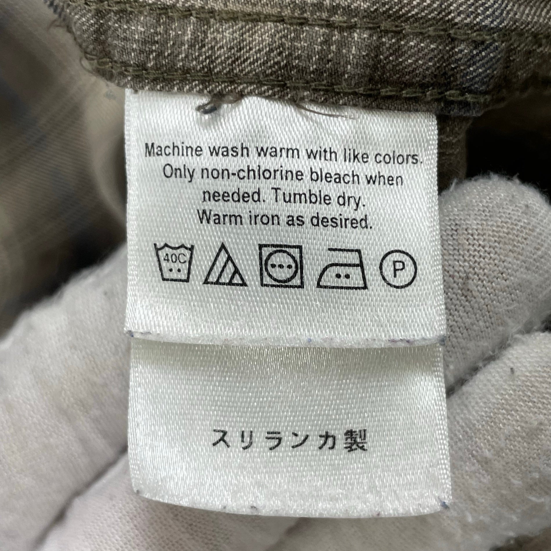 Eddie Bauer / シャドーチェックコットンシャツ SIZE:M