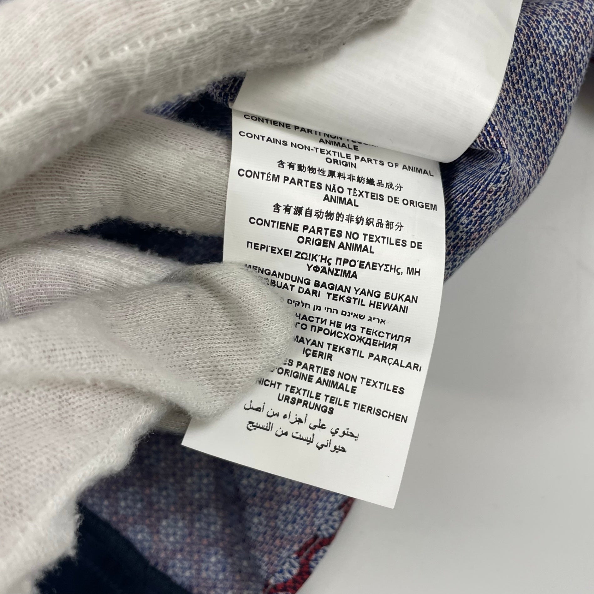 GIORGIO ARMANI / シャツディテールMIXカーディガン 参考定価：100,000程度 SIZE:39