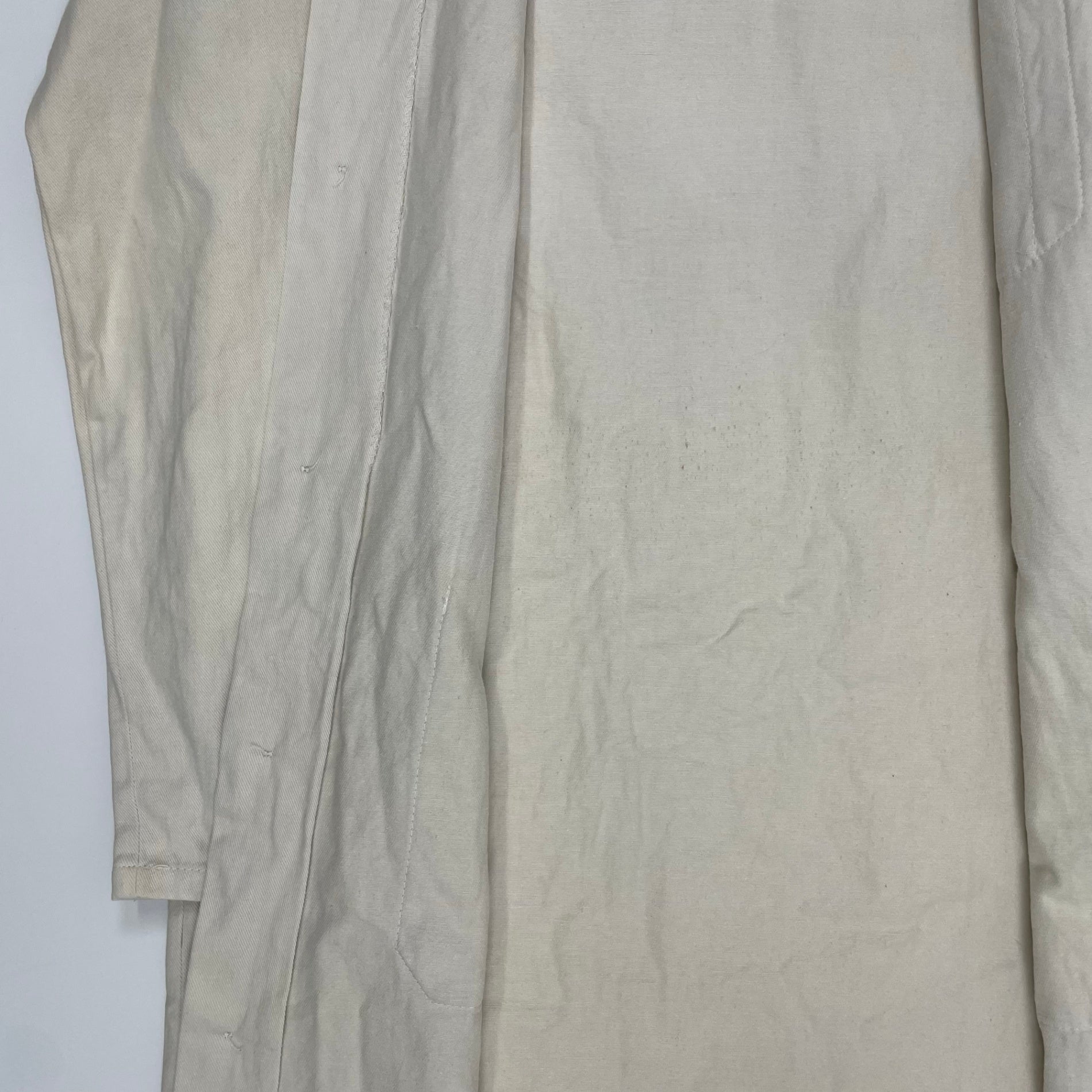 FRENCH MILITARY フランス軍 / 6-70s フレンチホスピタルコート ボルドー病院 SIZE：S-M程度